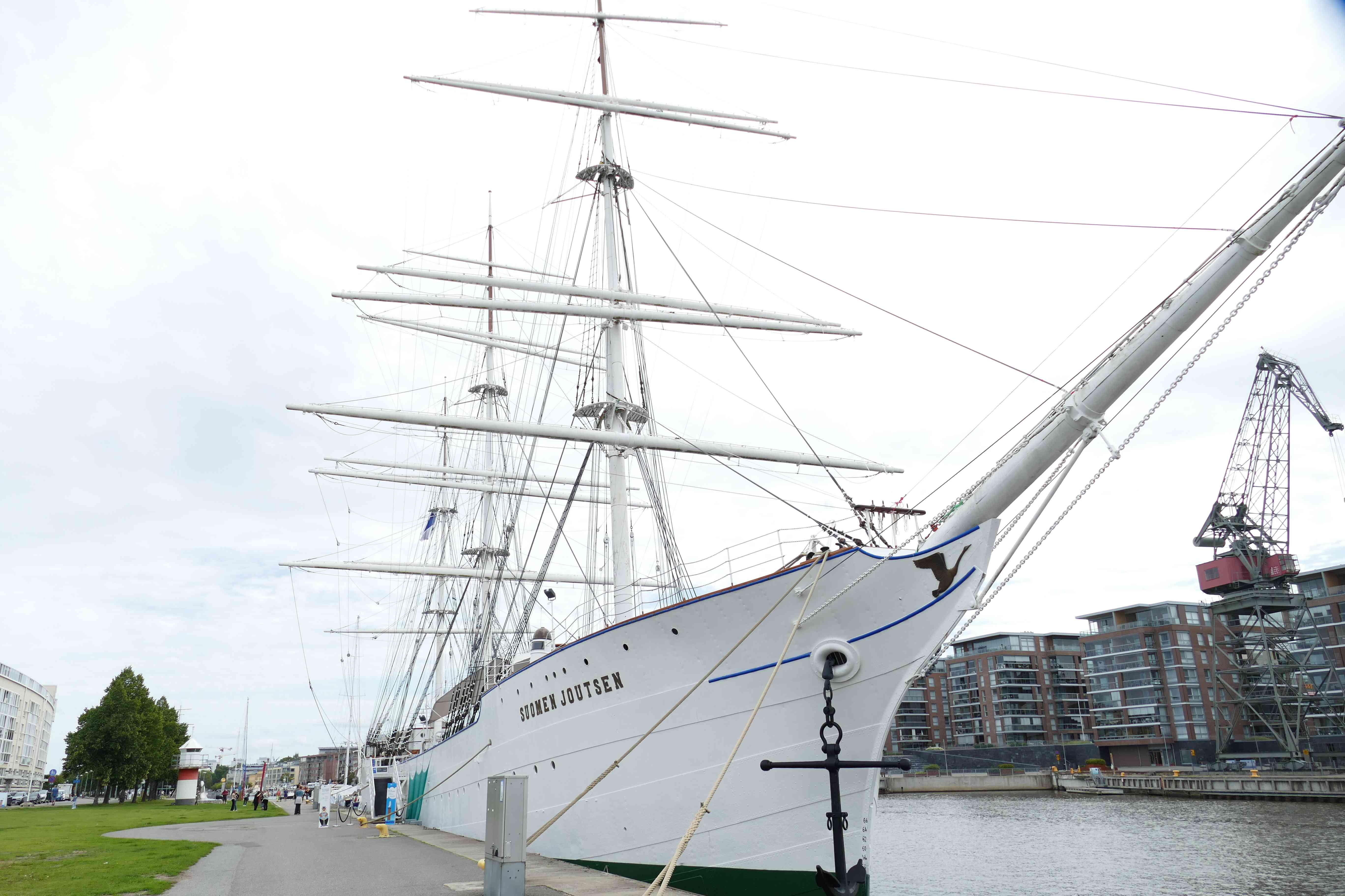 Turku   Schulschiff Suomen Joutsen