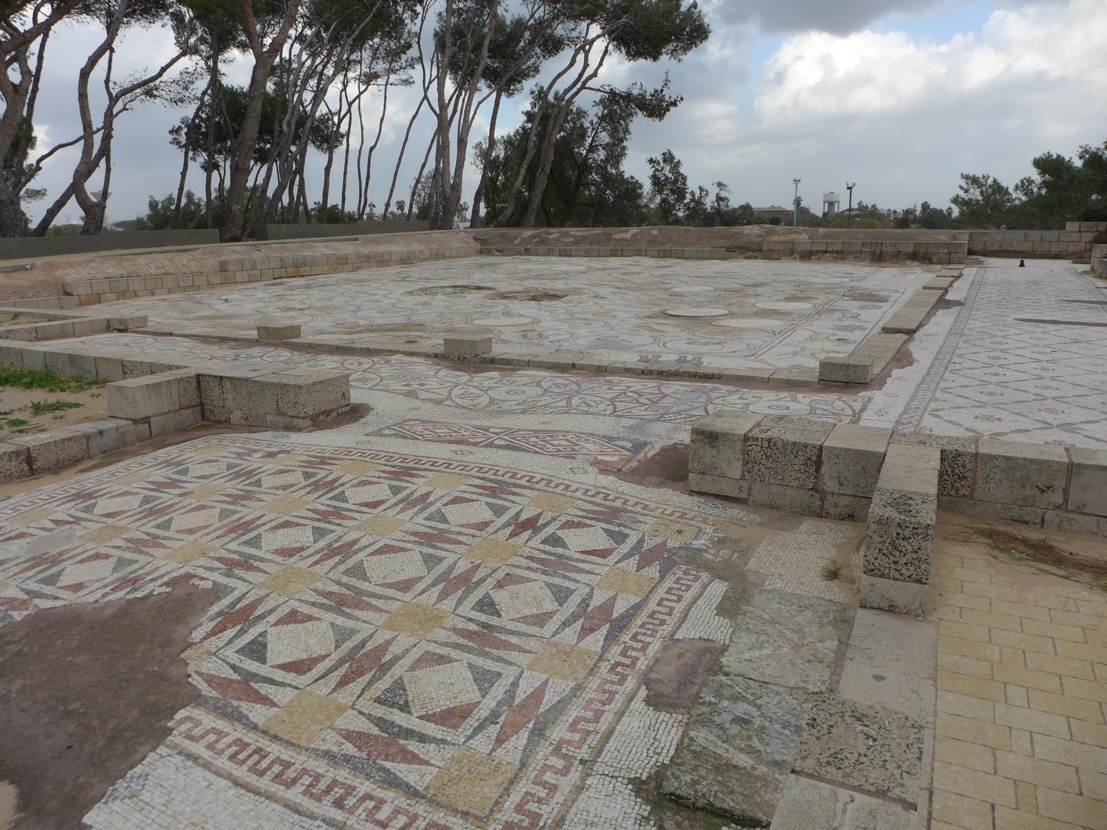 Caesarea Maritima  Bird Mosaik