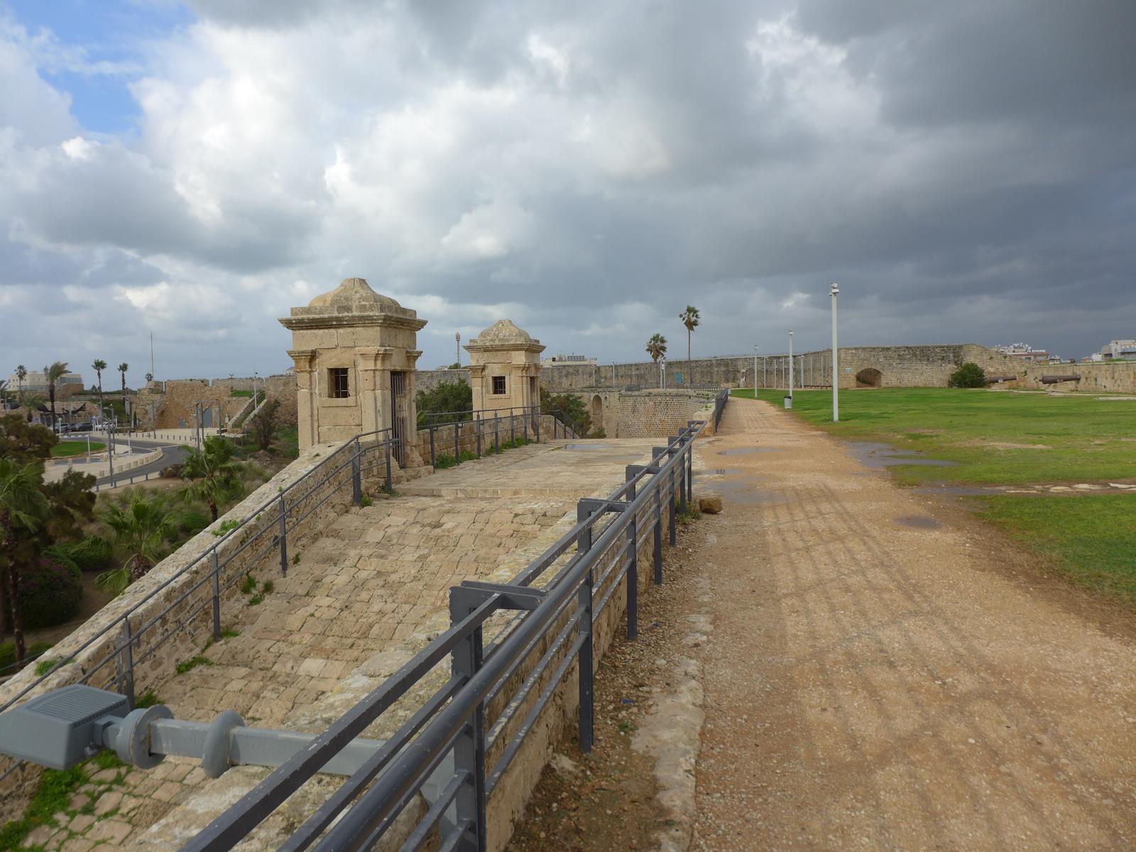 Kreuzfahrerfestung Akko  Stadtmauer