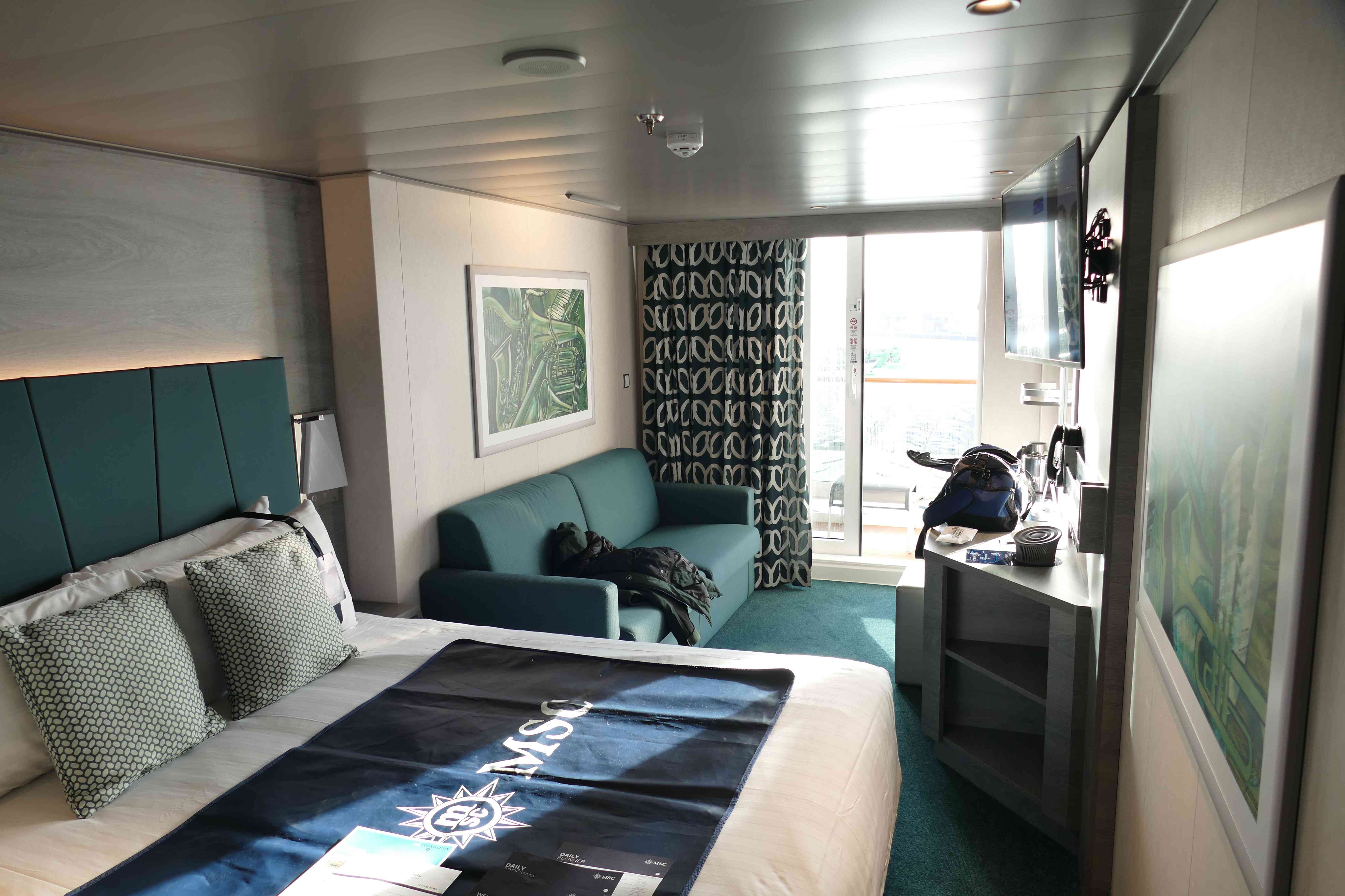 Kabine auf dem Schiff
