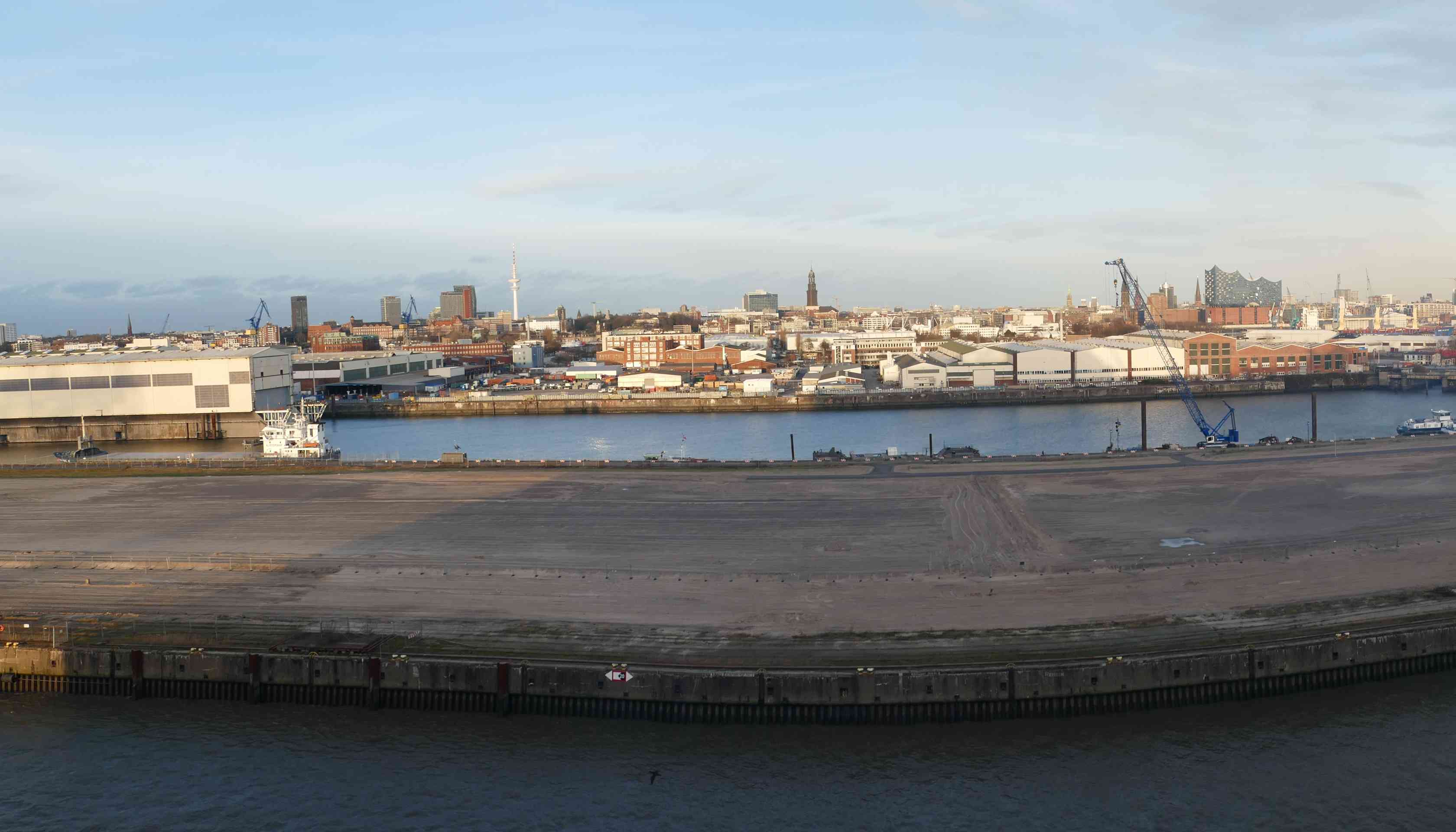  Panorama von Hamburg