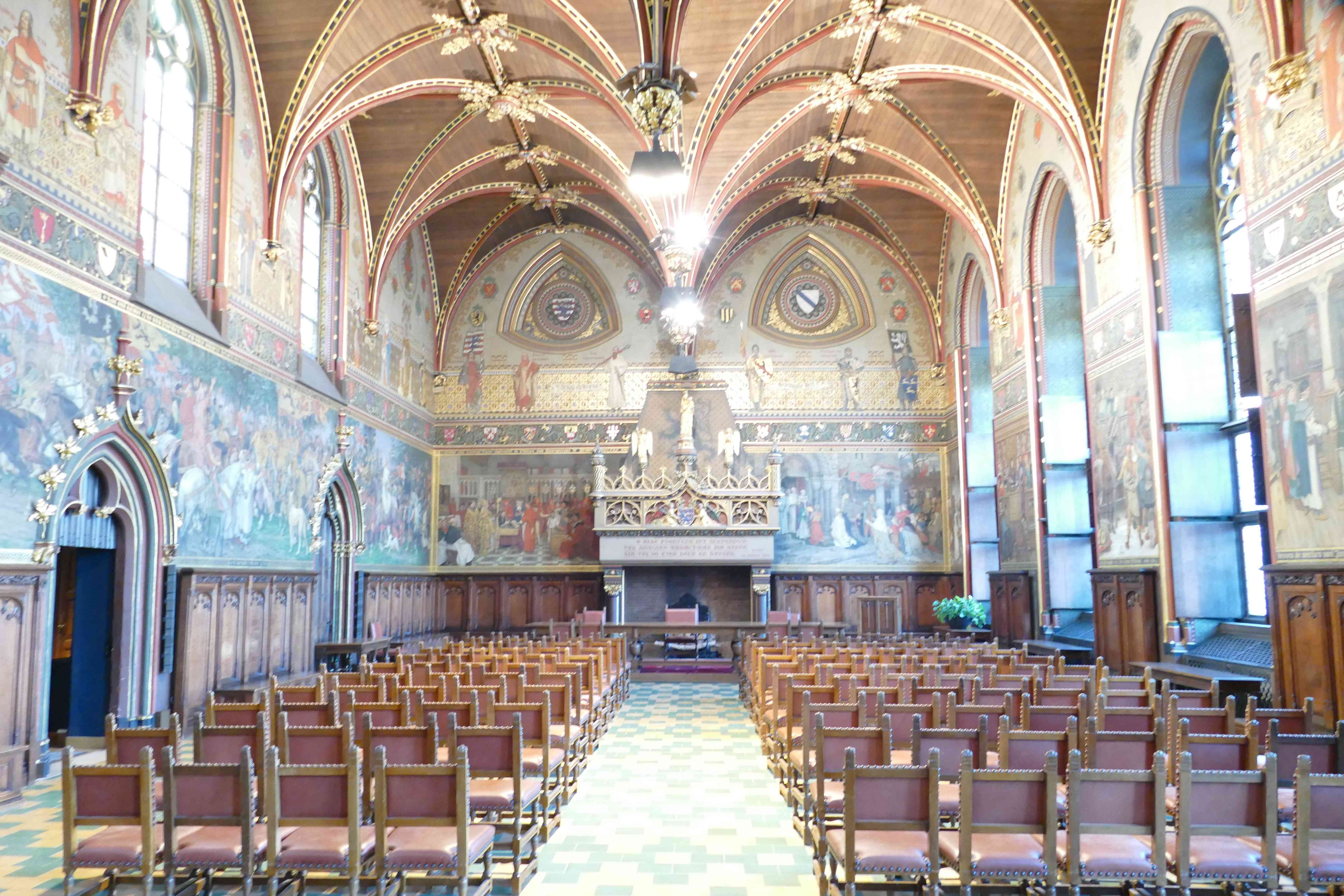 Hansestadt Brügge  Rathaus  Saal