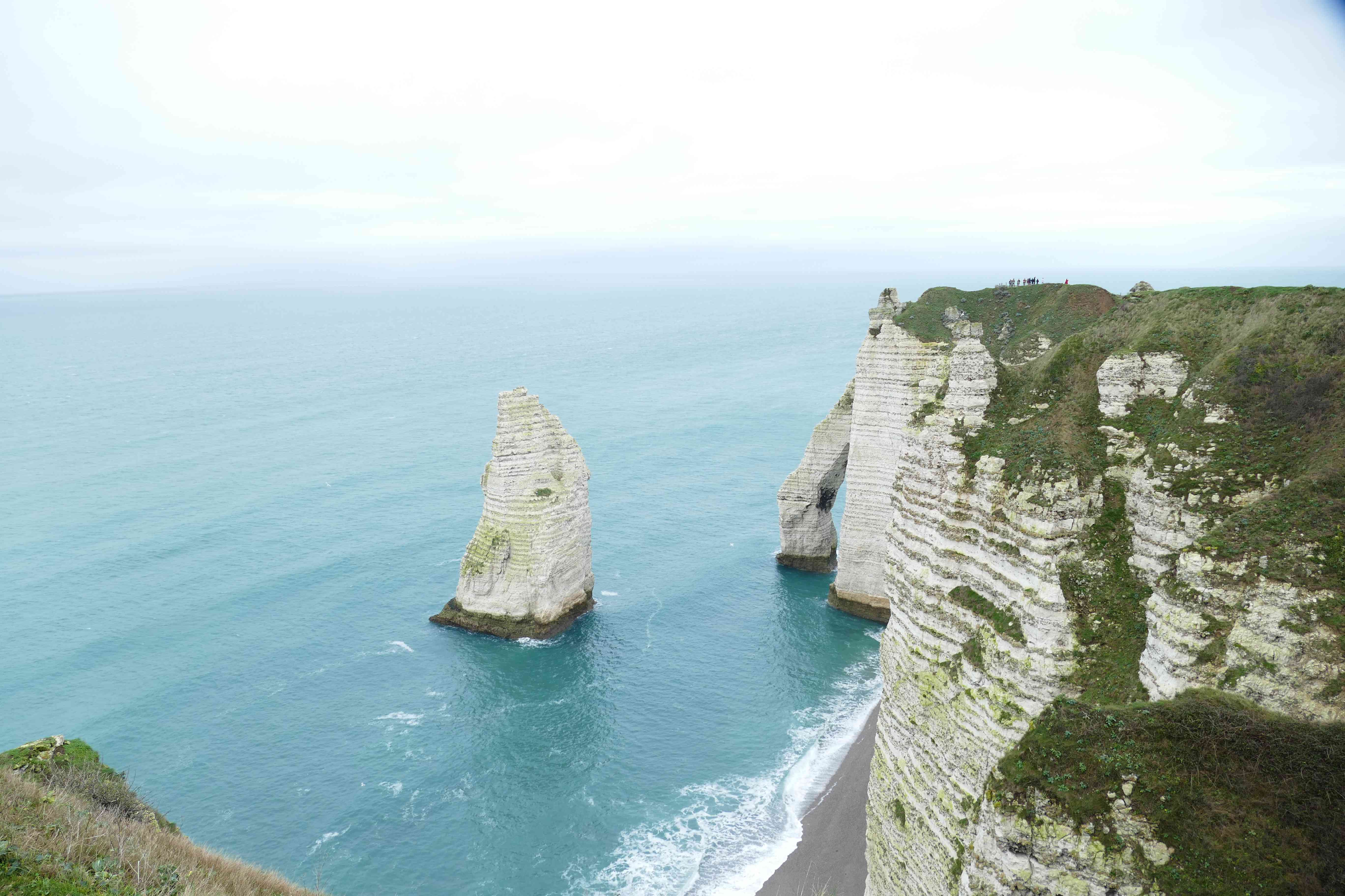 Étretat und die Kreidefelsen